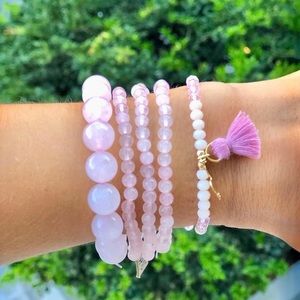 Rose quartz bracelet